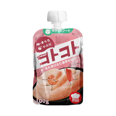 日本品牌Hell's Kitchen咕噜酱 成猫幼猫湿粮猫咪零食猫条肉泥肉羹肉酱罐头猫酱餐包猫湿粮猫零食