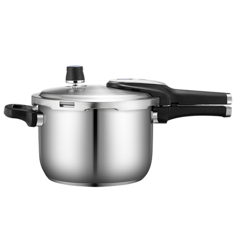 爱仕达高压锅304不锈钢家用燃气电磁炉通用防爆压力智芯▪ 不锈钢压力锅官方旗舰正品YS18D1J 18cm