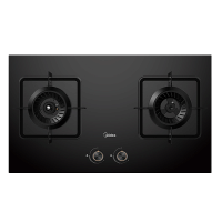 美的(Midea) 5.0KW猛火《智能防干烧》钢化玻璃燃气灶一级能效灶具台嵌两用燃气灶JZT-Q36S(天然气)