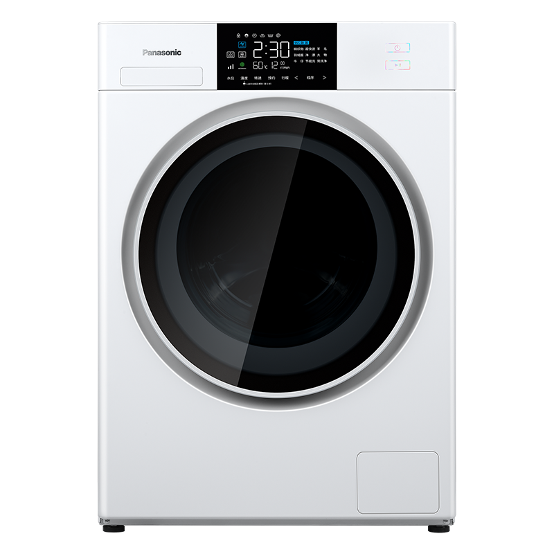 [咨询有惊喜]松下(Panasonic) 10公斤全自动家用滚筒变频节能滚筒洗衣机 XQG100-NAEW