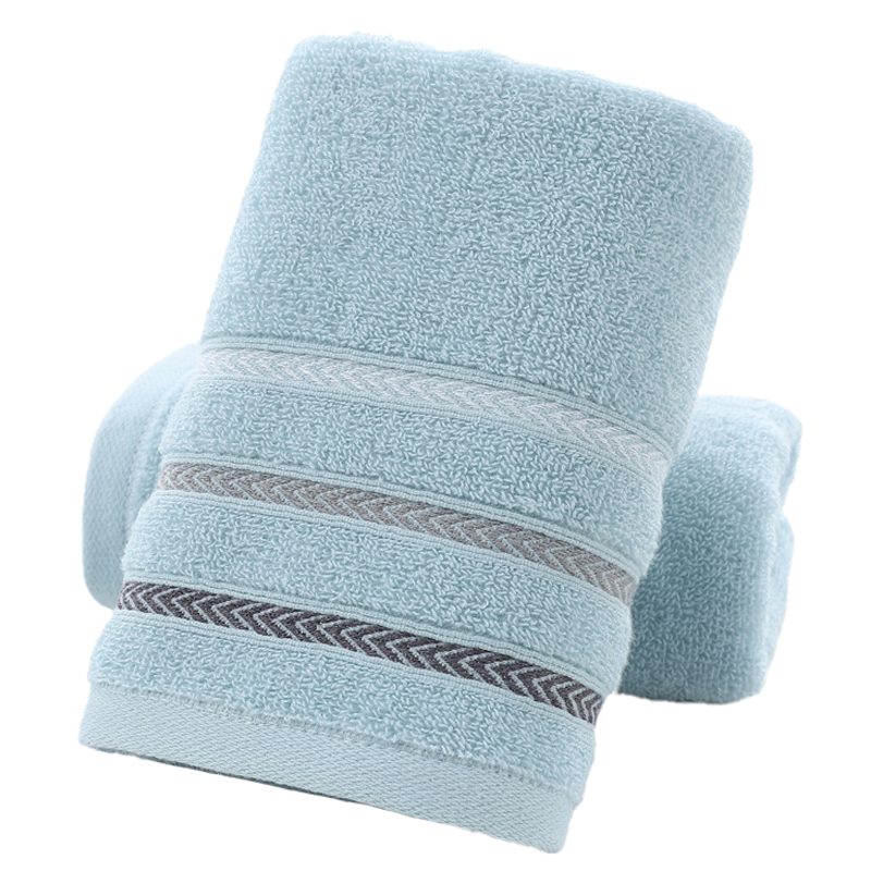 华翊诚 毛巾 棉 75*35cm HYC-mj 蓝色/条