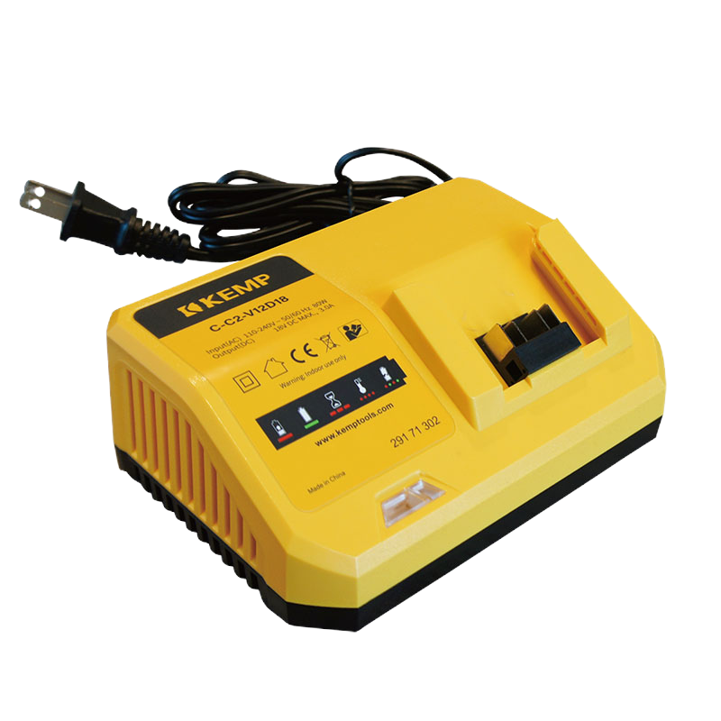 KEMP肯普18V单规格快速电池充电器C-C2-V12D18