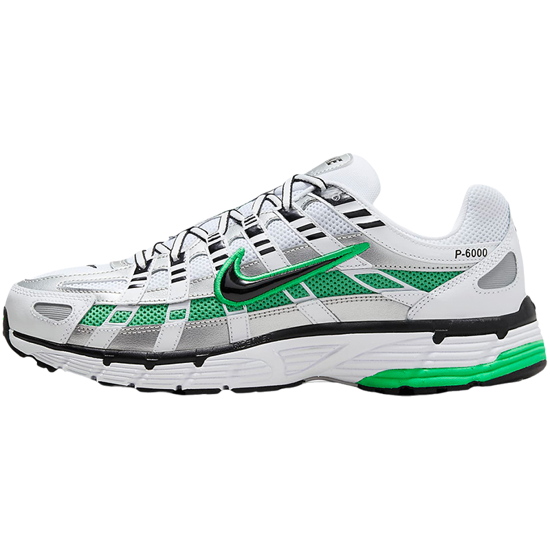 耐克男鞋 P-6000白绿色 复古老爹鞋运动休闲跑步鞋CD6404-104