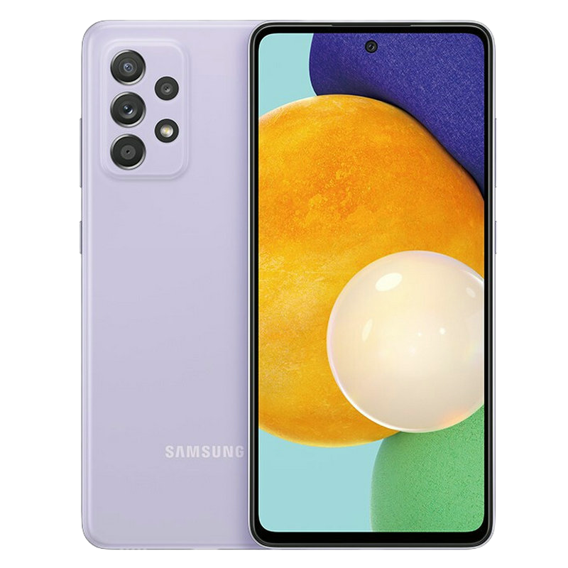 [二手8成新] 三星A52 A5260 香芋紫 8G+128G 全网通安卓手机 6.5英寸直播屏双卡拍照娱乐备用5G手机