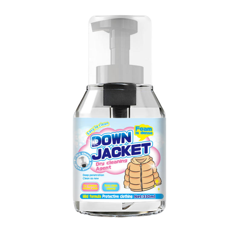 CARMIFOD 羽绒服干洗剂330ml+羽绒服清洁剂200ml羽绒服干洗剂免水洗喷雾洗衣慕斯去污渍油渍衣服洗涤衣领净