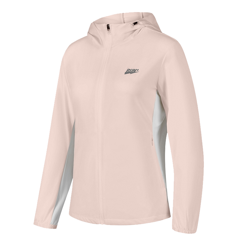 乔丹 梭织风衣 防晒衣 女款 KFD22221352 乔丹白 4XL 吸湿速干 件