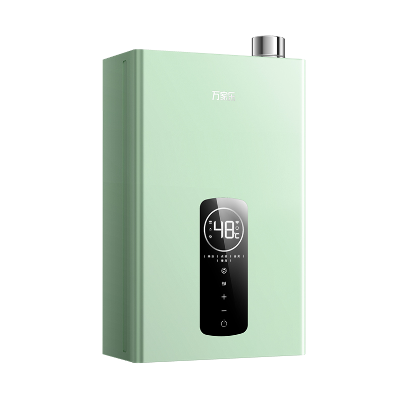 万家乐全屋零冷水一级能效恒温WiFi智控燃气热水器家用天然气强排13升TLU3绿色JSLQ22-13TLU3