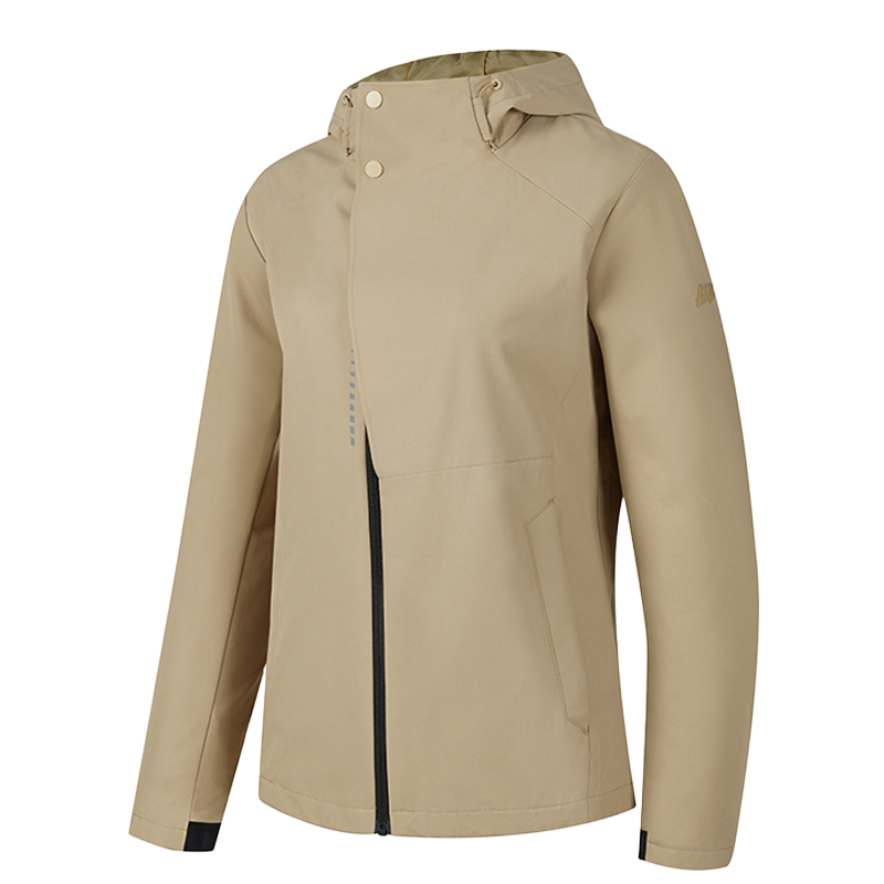 乔丹 夹克风衣 梭织风衣 女上衣 KFD42221310 女款 件(矿物粉 L)