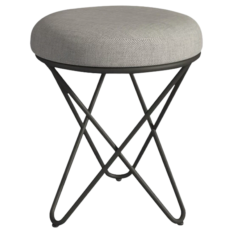 昇恒轩 现代简约小圆凳试衣间凳子 SHX-169 黑色/把