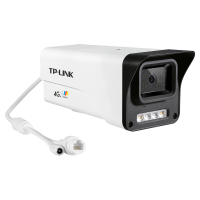 普联 TP-LINK 300万暗夜全彩4G网络摄像机 TL-IPC534E-WB4GY 家用商用远程监控器户外防水摄像头