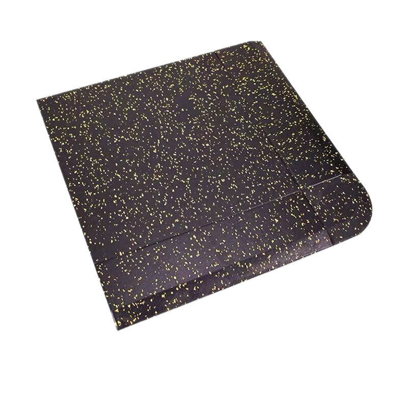 韦步健身房橡胶地垫收边条 多彩地垫系列安装配件安装加固卡扣