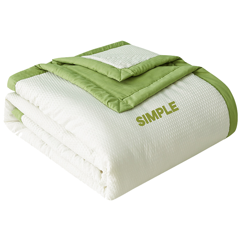 泡泡纱夏凉被空调被夏季2024新款单双人可机洗四季通用薄被子2243