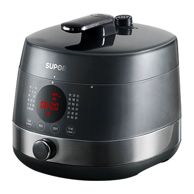 苏泊尔(SUPOR)电压力锅家用5L大容量球釜双胆 智能预约电高压锅旋钮易操作电饭煲官方旗舰正品SY-50FC8012Q