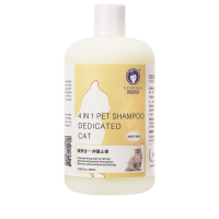 雪貂留香 猫多爱四效合一 沐浴露500ML 猫咪通用 沐浴露 健康护理 洗澡香波浴液 清香型