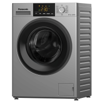 松下(Panasonic) 10公斤滚筒洗衣机全自动家用变频大容量洗脱一体 XQG100-N1MT