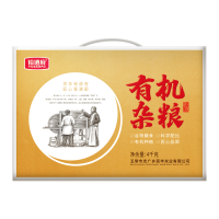 裕道府 八珍玉食 有机杂粮礼盒4kg(500g*8种杂粮)五谷杂粮8斤装
