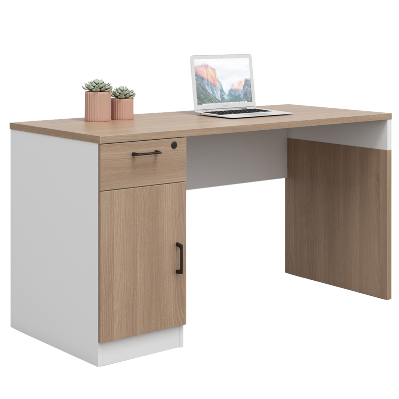 巴洛卡 办公桌板式职员桌1.2米办公桌电脑桌FD688E-12