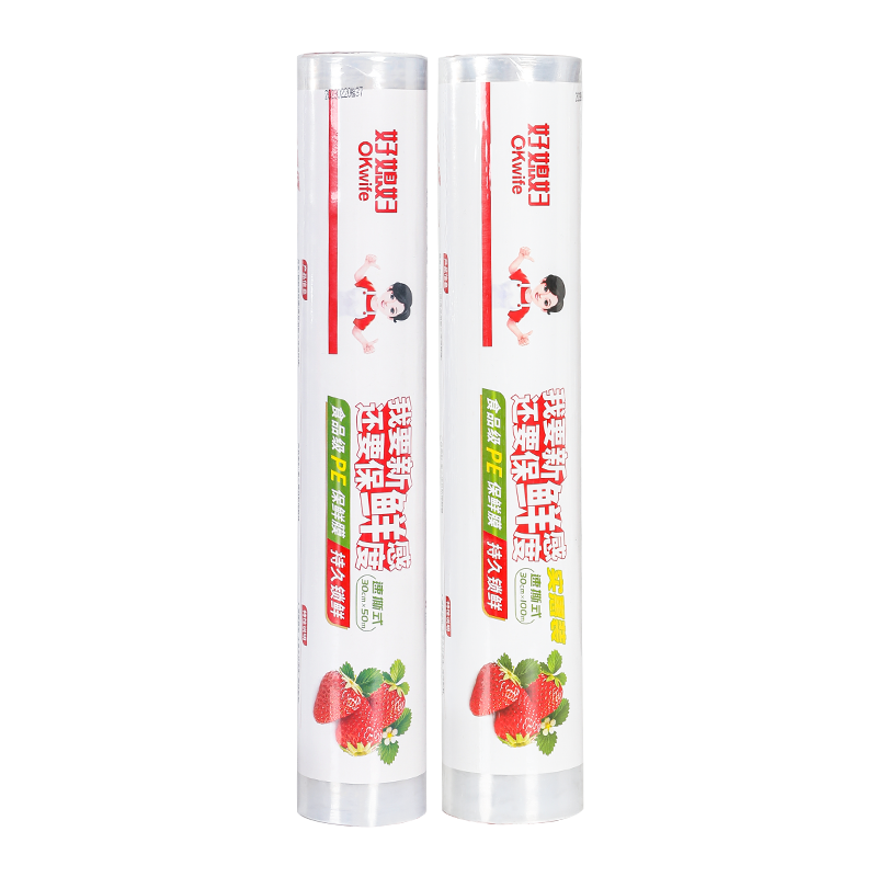 好媳妇 保鲜膜家用食品级加厚厨房PE保鲜膜经济型耐高温剩饭菜保鲜