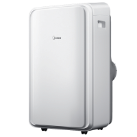 美的(Midea)大1.5匹可移动空调定频单冷一体机家用厨房免安装排水小型便携立式柜机节能除湿KY-35/N1Y-PD3