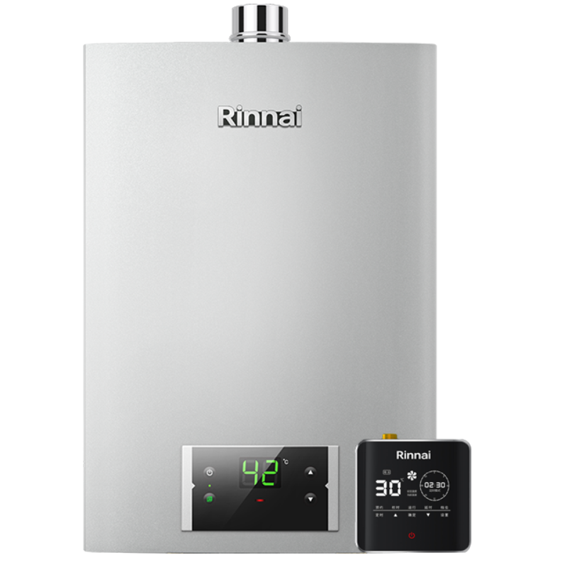 [零冷水套装]林内(Rinnai)16升零冷水套装燃气热水器16QD32+循环泵RCD-SG天然气强排智能恒温