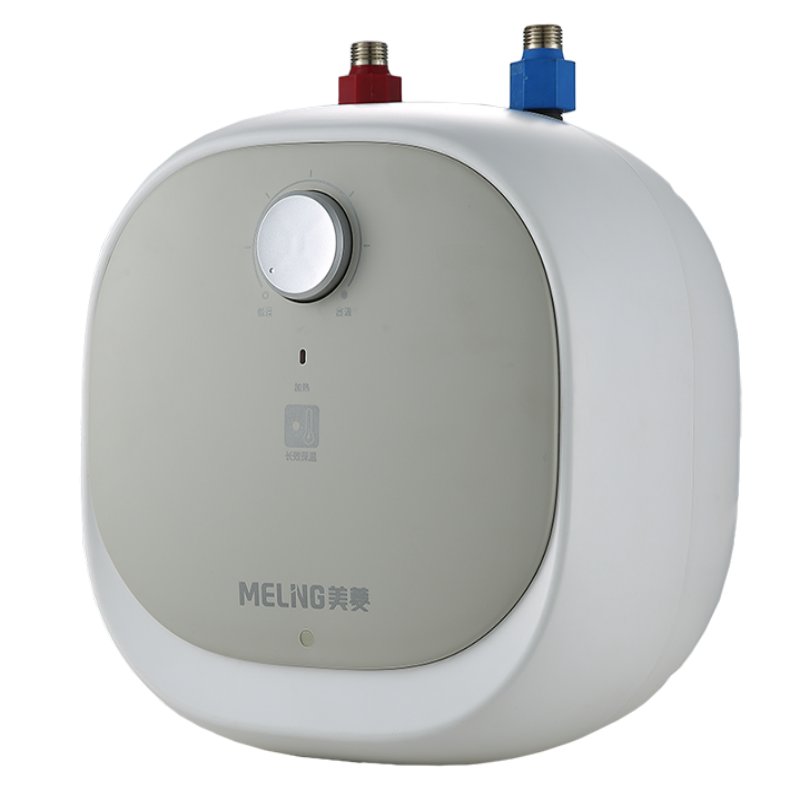 美菱(MELING)6.6升小厨宝即热式电热水器快热式上出水速热1级能效防电墙MD-166Q