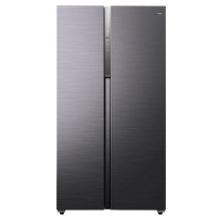美的(Midea)19分钟急速净味603升双变频一级能效语音智控对开双开门冰箱大容量家用BCD-603WKPZMA(E)