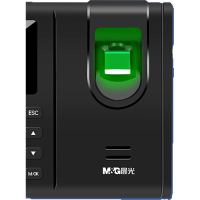 晨光(M&G)指纹打卡机考勤机打卡机考勤签到员工上班手指打卡考勤机指纹机打卡器上下班一体机人脸_多人脸闪过打卡高效打卡