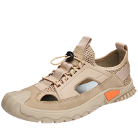 [线下专柜同款] 卡帝乐鳄鱼(CARTELO)新款男士夏季透气休闲鞋男鞋休闲鞋户外运动鞋溯溪鞋凉鞋