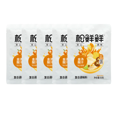 松鲜鲜金汤酸汁55g*5袋