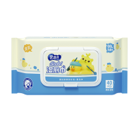 爱恩倍湿厕纸专业擦pp婴儿屁屁湿巾宝宝湿纸巾成人护理女性生理期经期卫生湿巾可冲马桶不堵塞40*5包(新旧包装随机发)