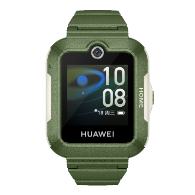 华为/HUAWEI 儿童手表 5 新耀版 蓝色 硅胶表带 智能手表 离线定位 畅连视频通话 微信儿童手表版 快充大电池 绿色守护 防沉迷 上课禁用