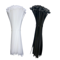 易企采 5mm*400mm 175根/包 3包起订 尼龙扎带自锁式塑料束缚束线带(黑白双色可选 )