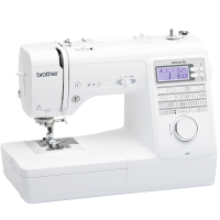 日本兄弟缝纫机A80家用多功能台式电子全自动吃厚带锁边奢华套餐