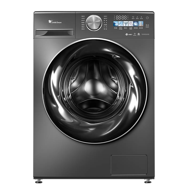小天鹅(LittleSwan)10公斤全自动洗烘一体机 水魔方系列 小乌梅超薄全嵌 智能投放 TD100SC83