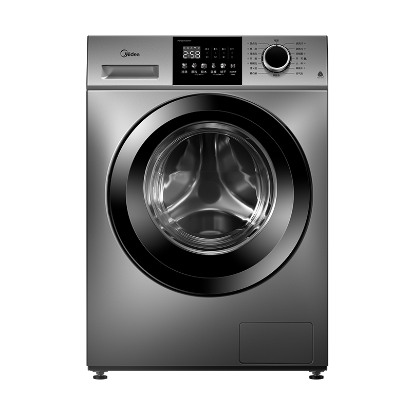 美的(Midea)滚筒洗衣机全自动10kg 洗烘一体带烘干 变频大容量 家用巴氏除菌洗羽绒服洗 MD100VC133WY