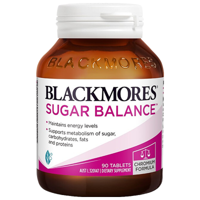 澳佳宝(BLACKMORES)血糖平衡片90粒/瓶装 澳洲进口膳食营养补充剂 香港/保税随机发