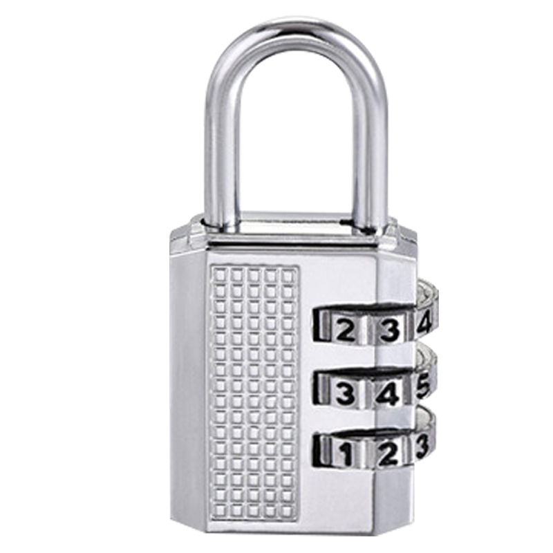 苏识 ZCA313银 三位密码锌合金 密码锁 (计价单位:个) 银色