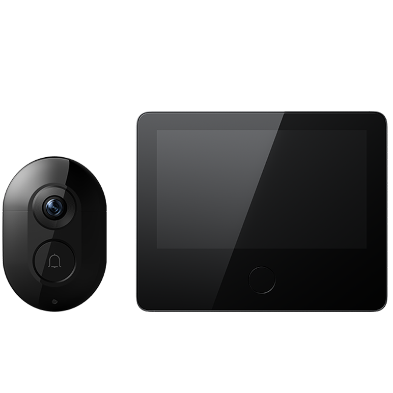 小米智能猫眼2 摄像电子猫眼 家用可视门铃防盗门监控 手机查看 安防看家