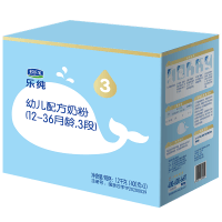 [新国标上市]君乐宝乐纯婴幼儿配方奶粉3段12-36个月龄三段1-3岁卓越三联包1200g