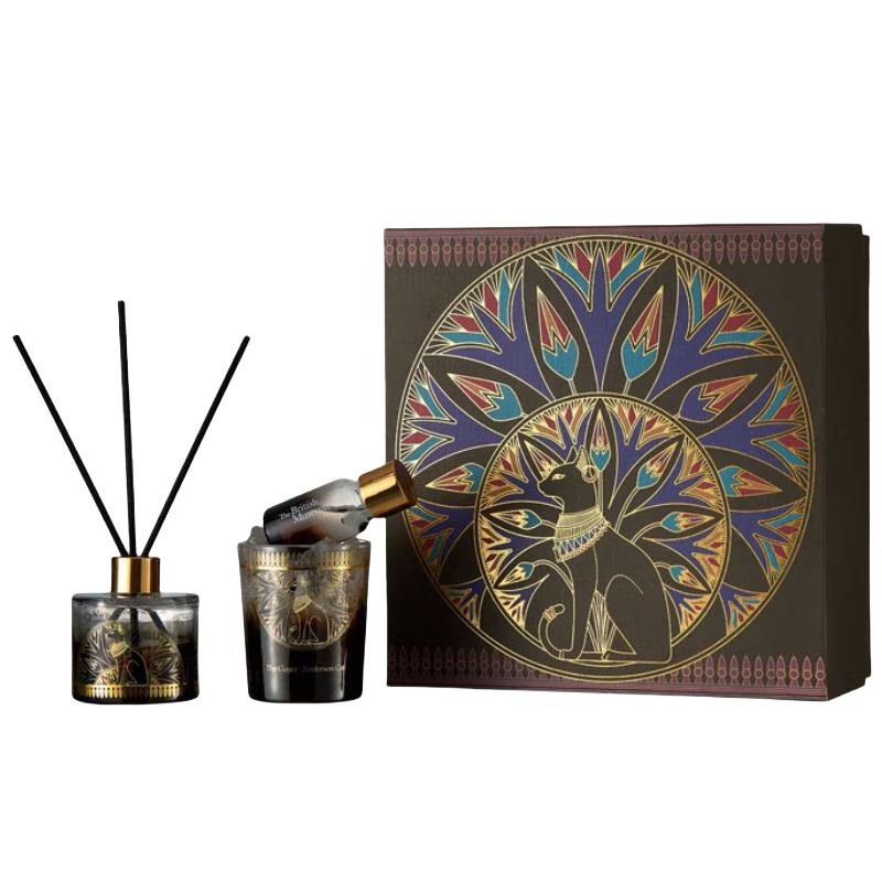 大英博物馆盖亚安德森猫系列香薰晶石散香器套装