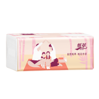纸萃 抽纸 3层100抽面纸巾*24包