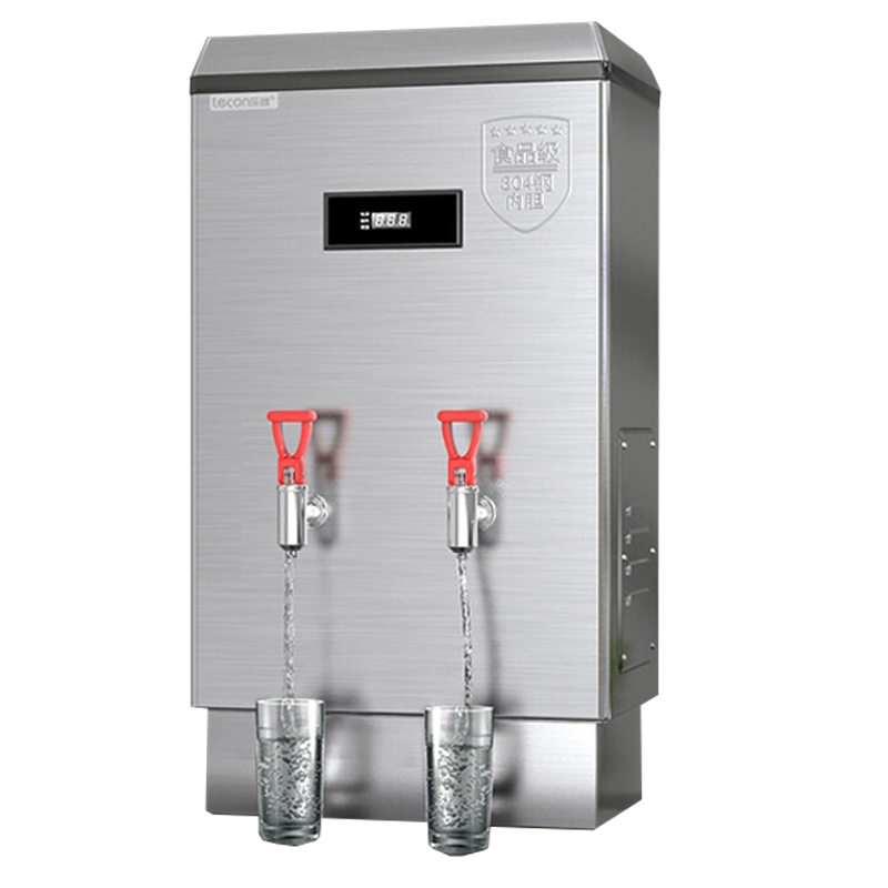 乐创(lecon)商用开水器电热烧水器烧水桶不锈钢大容量工厂饮水机开水炉 220L/H 发泡款ZK-210