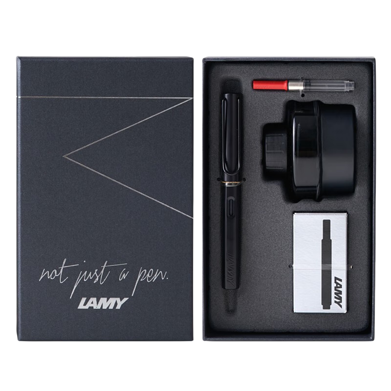 凌美恒星钢笔F尖(墨水+墨囊套装)