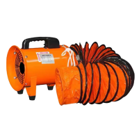 弘科 防爆手提式轴流风机 移动式排气扇有限空间通风设备220V