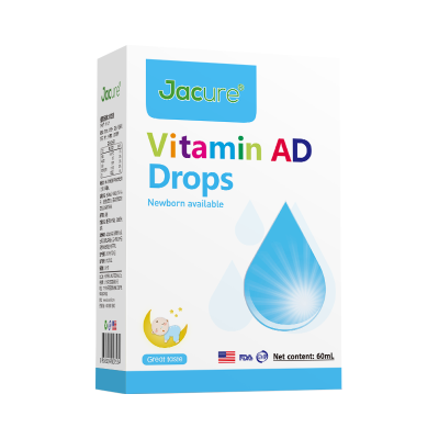Jacure/健萃乐进口胡萝卜香菇滴液饮品AD滴剂60ml
