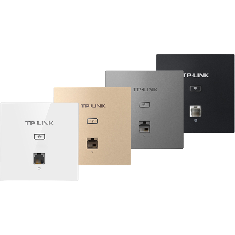 [全国可付费安装]TP-LINK 千兆wifi6全屋wifi覆盖六室二厅无线ap面板套装1500兆5G双频7只TL-XAP1502GI-POE+R499GPM-AC一体化主机路由器