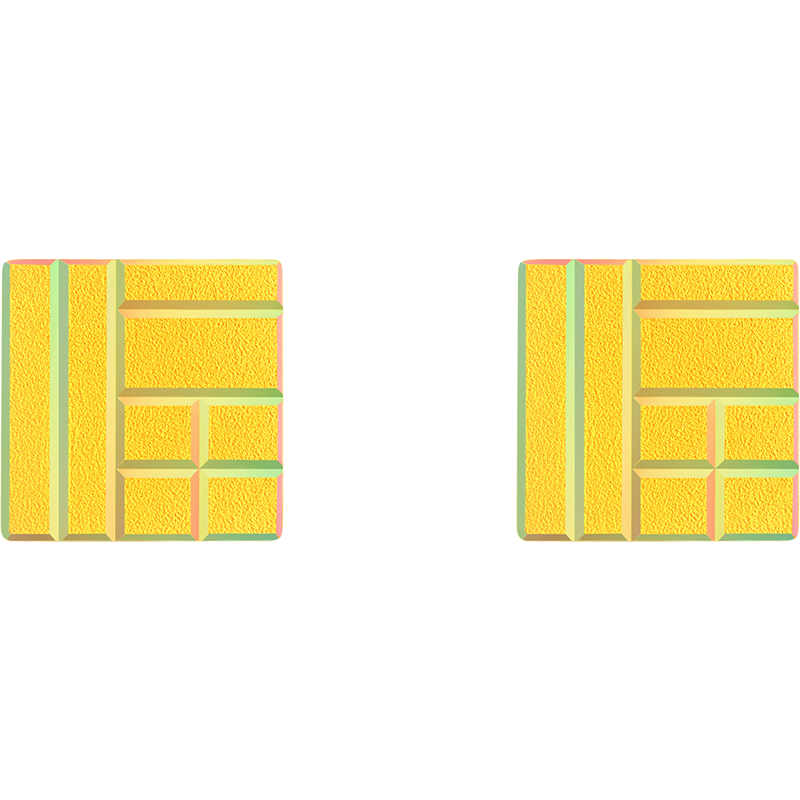 周大福[新品]传福系列黄金耳钉耳饰 EOR1100