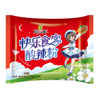稻花香 快乐食客酸辣粉中辣重庆红薯粉丝方便速食泡面82g袋装整箱