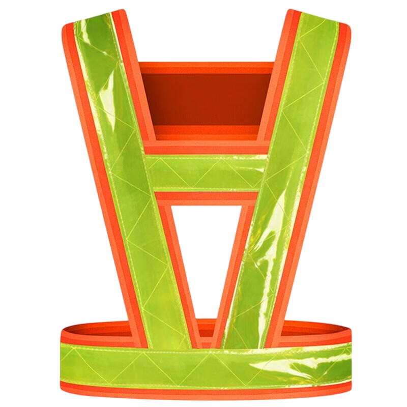 反光背心 中特邦安 100 聚酯纤维 黄橙色 均码