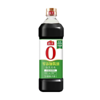 海天零添加 特原本味酱油1L 生抽